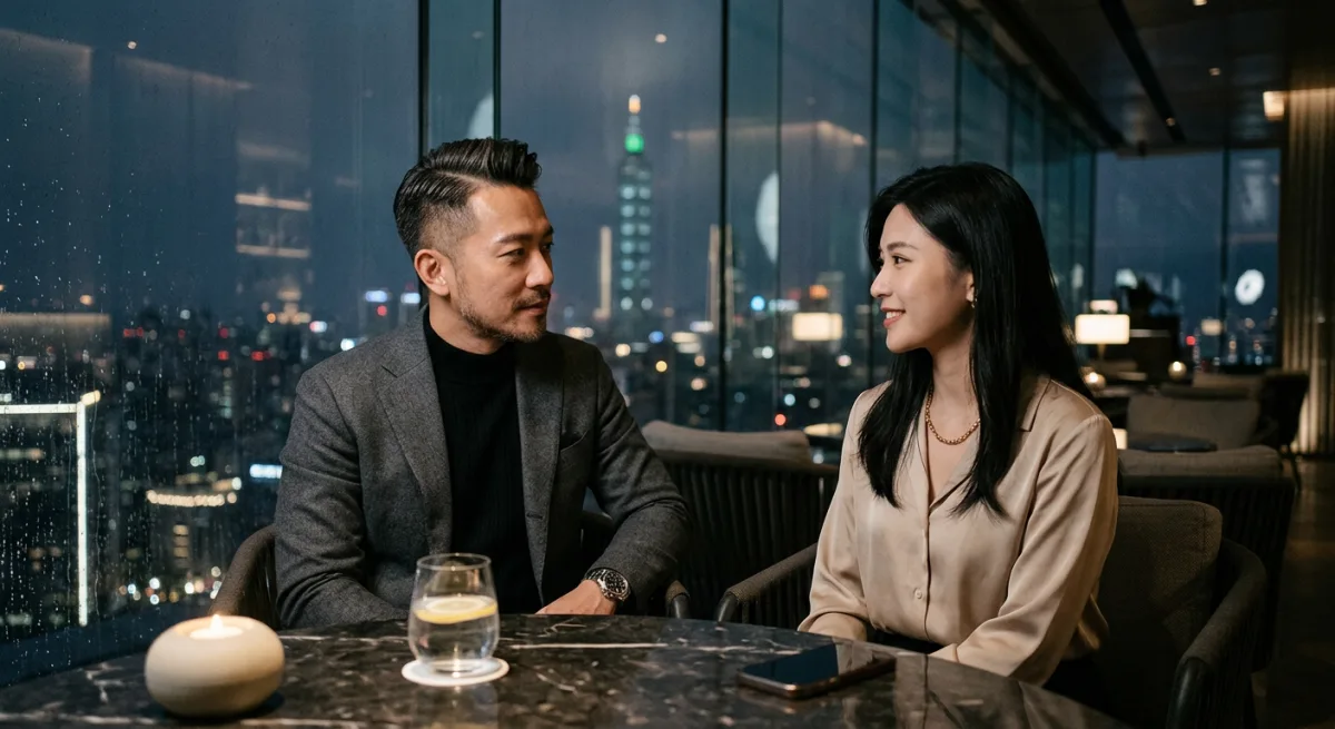 包養平台會員配對與互動情境示意圖